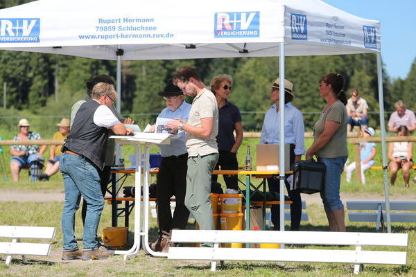 Richter bei der Arbeit (Foto Alfred Schwr)