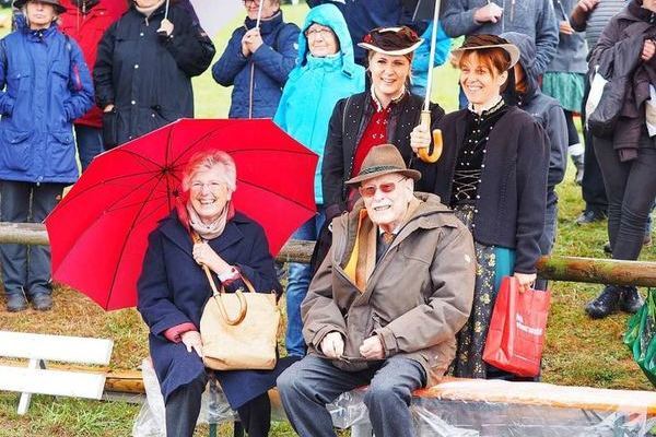 Der Markgraf von Baden besuchte das Roßfest