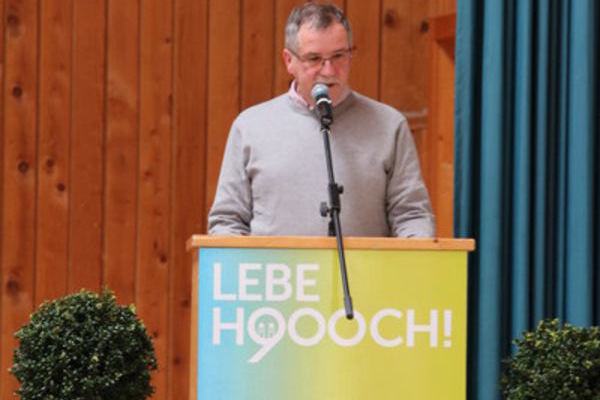 1. Vorstand Helmut Faller