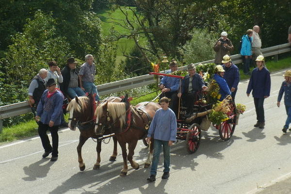 Historische Feuerwehrspritze der freiwilligen Feuerwehr Eschbach/Schwarzwald - Albert Rombach, Eschbach