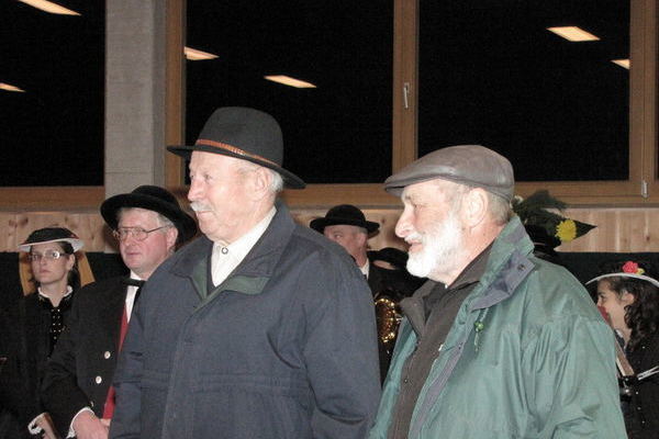 Züchterehrung xaver Hertenstein und Hans Gühring 